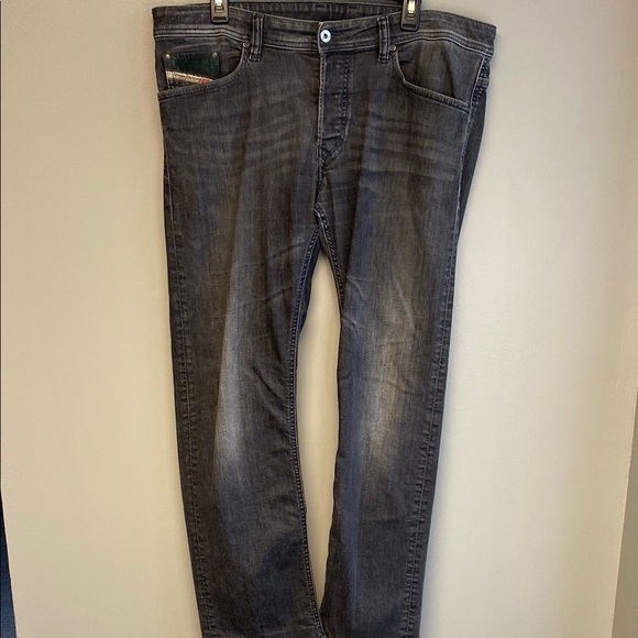 Diesel Viker Jeans | Men’s 38x32 | Straight Leg Grey Wash - Picture 1 of 9